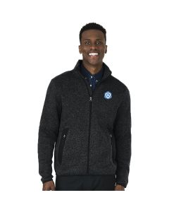 Charles River - Men's Heathered Fleece Jacket