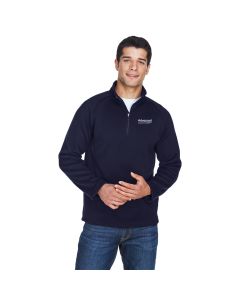 Devon & Jones - Adult Bristol Sweater Fleece Quarter-Zip
